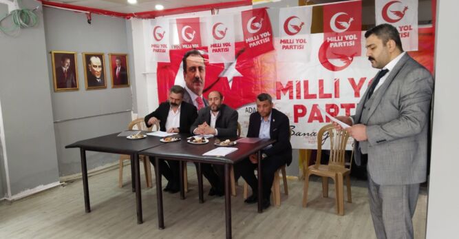 MİLLİ YOL PARTİSİ  ŞEHZADELER İLÇE KONGRESİ GERÇEKLEŞTİRİLDİ