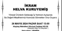 MANİSA’DA İKRAM HELVA KURUYEMİŞ AÇILIYOR