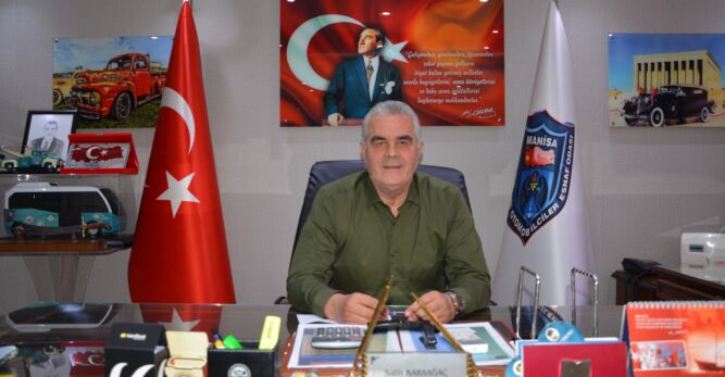 Başkan Salih Karaağaç “Manisa’da korsan servis taşımacılığının çok önemli bir sorun”