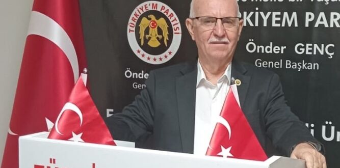 Türkiye’m Partisi Manisa İl Başkanı Tanyel Çam “Kavga Değil, Hizmet Bekliyoruz”